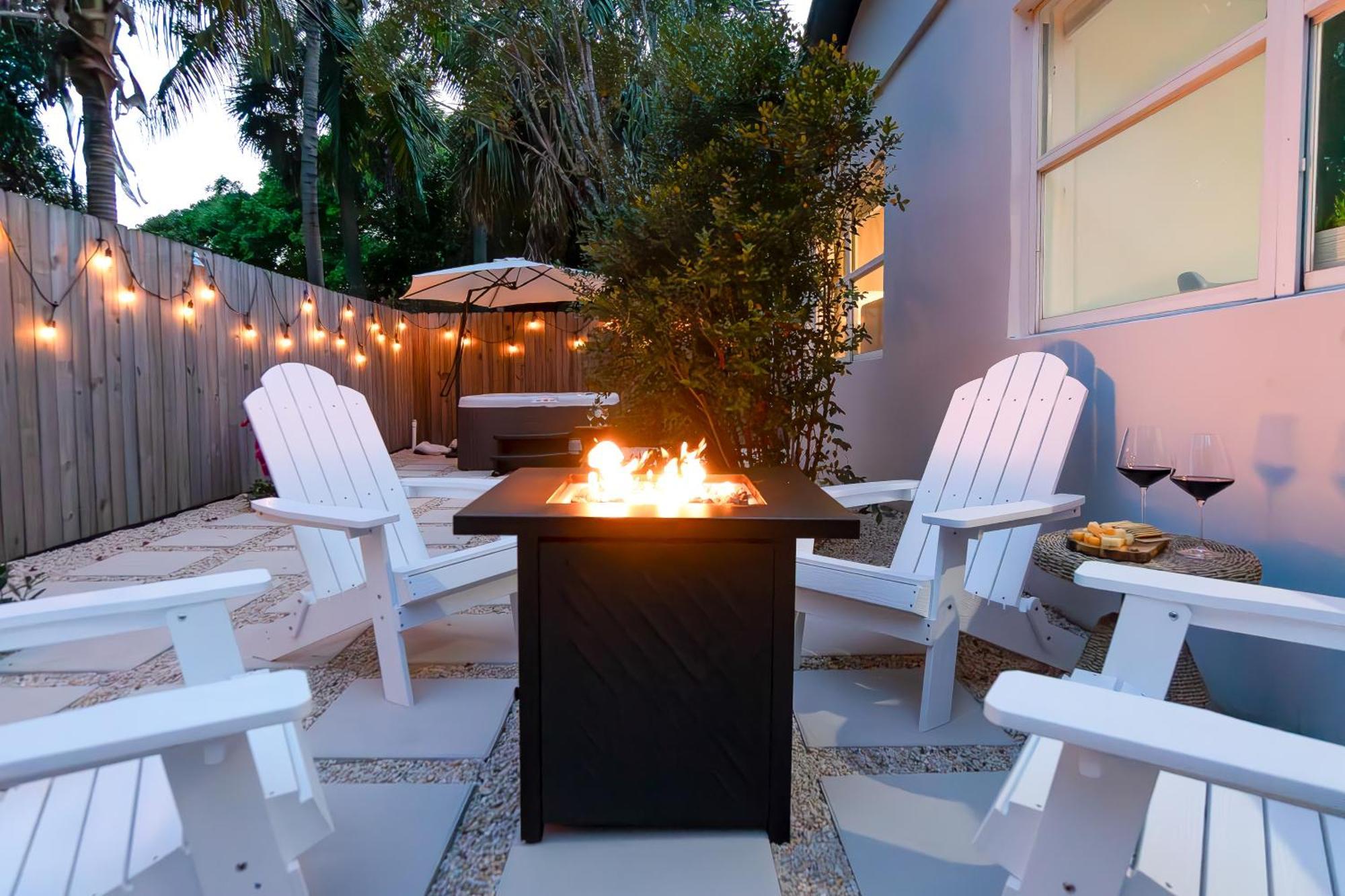 West Palm Beach Elegant 5Br With Hot Tub And Fire Pit Near Beach Buitenkant foto