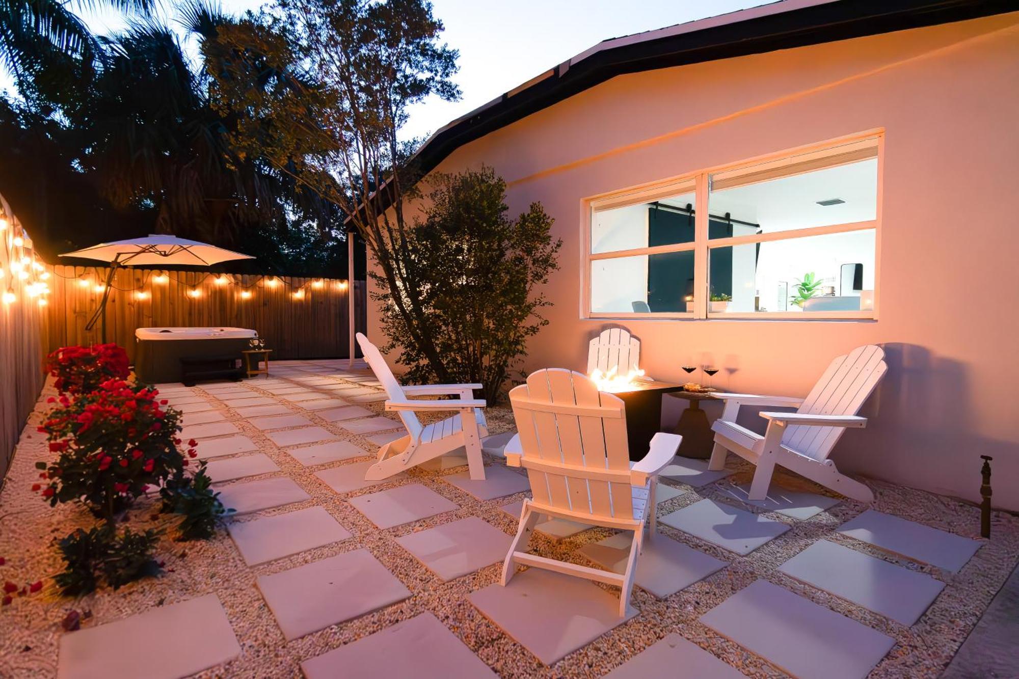 West Palm Beach Elegant 5Br With Hot Tub And Fire Pit Near Beach Buitenkant foto