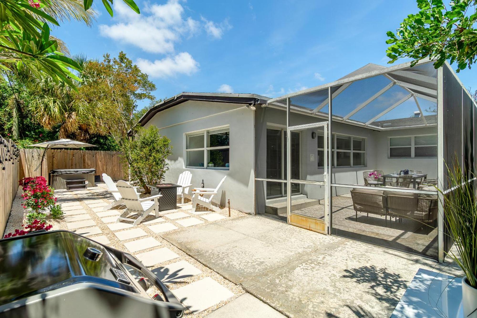 West Palm Beach Elegant 5Br With Hot Tub And Fire Pit Near Beach Buitenkant foto